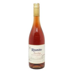 RIUNITE STRAW. WHITE MERLOT 750ML