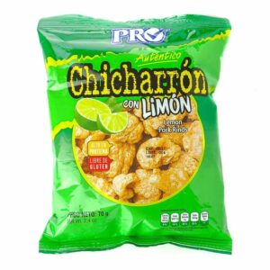 CHICHARRON CON LIMON PRO 70g