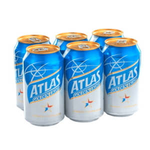 SIX PACK ATLAS GOLDEN LIGHT