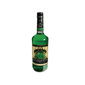 ETIQUETTE GREEN MENTHE 1L