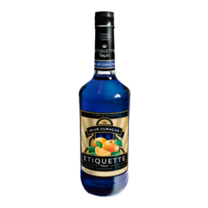 ETIQUETTE BLUE CURACAO 1L