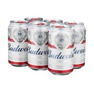 SIX PACK BUDWEISER LATA