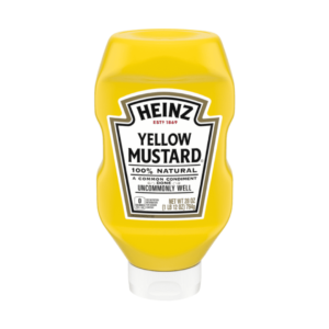 HEINZ YELLOW MUSTARD 13oz