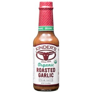 KINDER'S ORGANIC ROASTED GARLIC 326g
