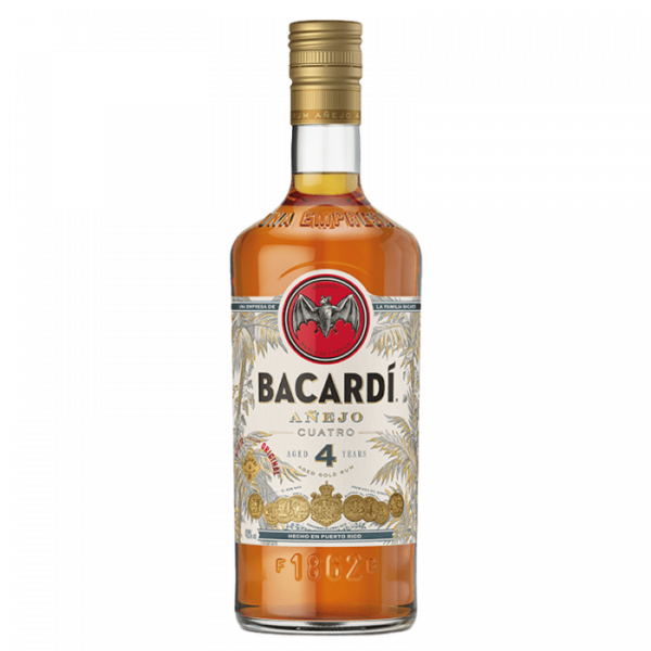 RON BACARDI 4 AÑOS 750ML